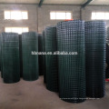 Green PVC Coated wire mesh roll / Fencing net iron wire mesh